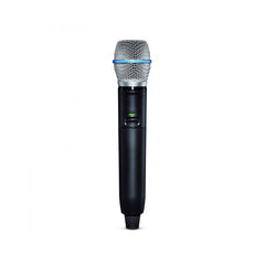Shure digital wireless handheld system and BETA87A vocal microphone