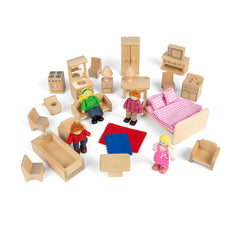 Doll Family and Furniture