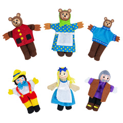 Goldilocks Finger Puppets