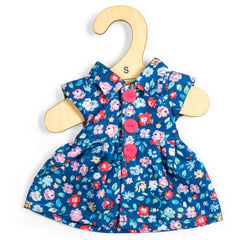 Navy Floral Dress - Small (2 Years +)