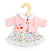 Floral Pink Dress And Cardigan - Small (2 Years +)