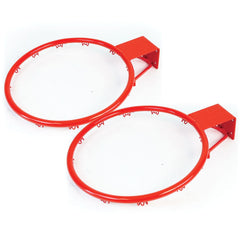 WILKS SOLID STEEL BASKETBALL RING 16MM PAIR