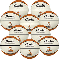 BADEN SCORER BASKETBALL SIZE 7 - BR427, BAG OF 10