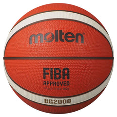 MOLTEN BG SERIES BASKETBALL SIZE 3, BG2000, ORANGE/YELLOW