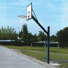 CANTILEVER BASKETBALL GOAL C/W MDF BACKBOARD, SINGLE UNIT