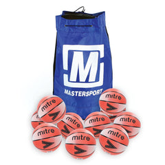 MITRE ARENA BASKETBALL SIZE 5, BAG OF 10