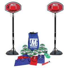 WILKS BASKETBALL PLAY PACK SIZE 5, WITH POSTS