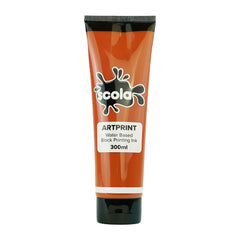 Block Printing Ink - Orange - 300ml