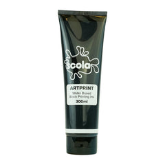 Block Printing Ink - Black - 300ml