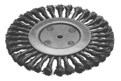 BRUSH KNOTTED WIRE WHEEL 8 IN 5/8 ARBOR