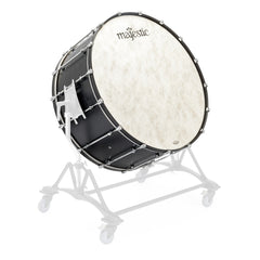 Majestic Concert Black concert bass drum - 32\"x22\"