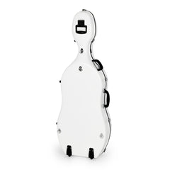 Sinfonica Z-Tec 4/4 fibreglass Cello case - White