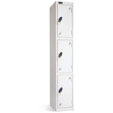 PROBE LOCKER WITH FLAT TOP 178 H X 30.5 W X 45CM D 3 DOOR