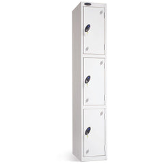 PROBE LOCKER WITH FLAT TOP 178 H X 30.5 W X 45CM D 3 DOOR