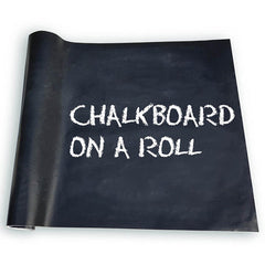 Chalk board on a roll , each