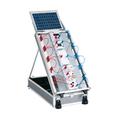Tilgear Christiani Solar Power Case for AV & ICT electronic projects, featuring a compact design and solar power components.