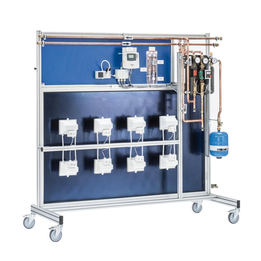 Christian Training Stand for Solar Thermal Energy with solar simulation, AV & ICT electronic project kit by Tilgear