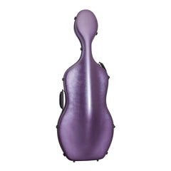 Hidersine hard polycarbonate cello case - Purple gloss