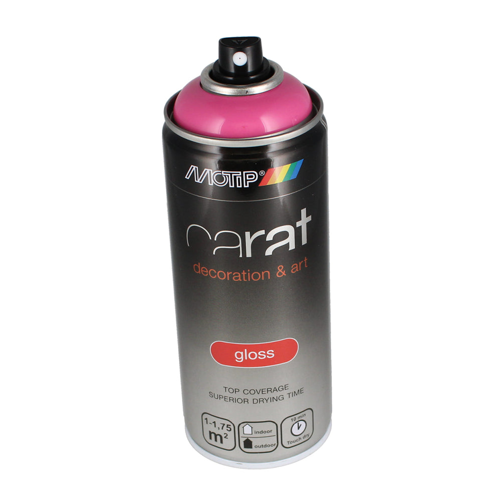 Heather violet Can Art spray paint by Tilgear, 400ml, shown in a can with colorful spray nozzle for art and craft projects.