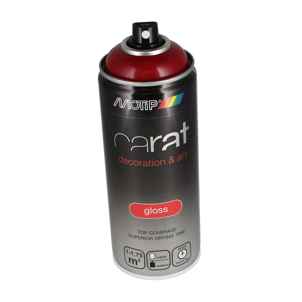 Purple Red Can Art Spray Paint by Tilgear, 400ml, ideal for art and craft projects, shown in a 400ml spray can.