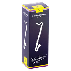 Vandoren Bb bass clarinet reeds box of 5 - 2