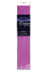 Crepe Paper Lilac 500mm x 2.5m 17gsm