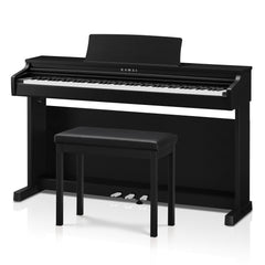 Kawai CX202 digital upright piano – Satin black