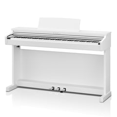 Kawai CX202 digital upright piano – Satin white