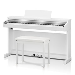 Kawai CX202 digital upright piano – Satin white