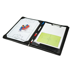 DS Coaching Pro Magnetic Folder - Football Black/White