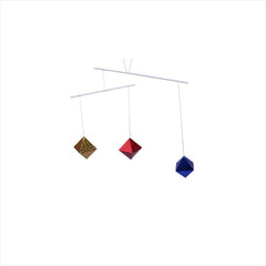 Octahedron - Beechwood stick material bag