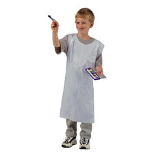 SCO APRONS DISPOSABLE KIDS WHITE 100PCS -Min Qty 1