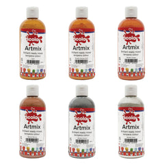 SCO READYMIX METALLIC ASSORTED COLOURS 6X300ML SET