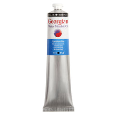 Daler Rowney Georgian Water Mixable Oil Paint Coeruleum Hue 200ml tube, suitable for art and painting projects, by Tilgear.