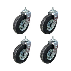 DuraLab Pneumatic Castors for Laboratory Trolleys - Set of 4pcs