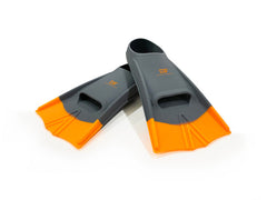 DS Speed Fins Gray/Orange - UK 1-3