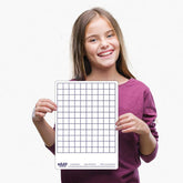Dry Erase Pupils Grid Boards A4 , pack of 30