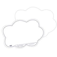 Dry Erase Thought Clouds , pack of 6