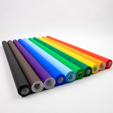 SCO DISPLAY PAPER ROLLS STOCKROOM ASSORTMENT 1218MMX15M ASSORTED COLOURS 8PCS - get 1 display roll for free -Min Qty 1