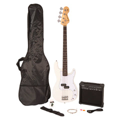 Encore Blaster E40 bass guitar pack - Vintage white