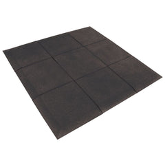 JORDAN ACTIV FLOORING RAMP EDGE 500 X 500 X 15MM, BLACK