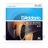D\'Addario 80-20 Bronze String Set - Light