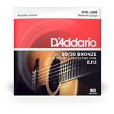 D\'Addario 80-20 Bronze String Set - Medium