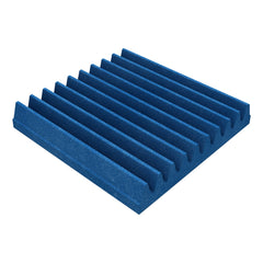 EQ acoustics 60cm foam acoustic tile pack of 8 - Electric blue