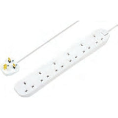 Extension Lead 3m 6 Gang 13A