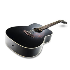 Yamaha F370 4/4 dreadnought acoustic guitar in gloss - Black