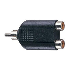 F371B 2 x phono to 1 x phono adaptor