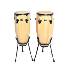Club Salsa congas in natural finish