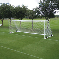 HEAVYWEIGHT FREESTANDING FOOTBALL GOAL JUNIOR, 6.4 X 2.13M, PAIR