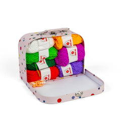 Pompom Suitcase - Buttonbag (8 Years +)